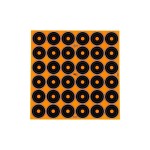 Allen EZ Aim Adhesive Bullseye Target - 432 Pieces