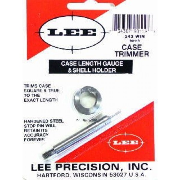 Lee Case Length Gauge & Shell Holder - 243 WIN Lee Case Length Gauge & Shell Holder - 243 WIN