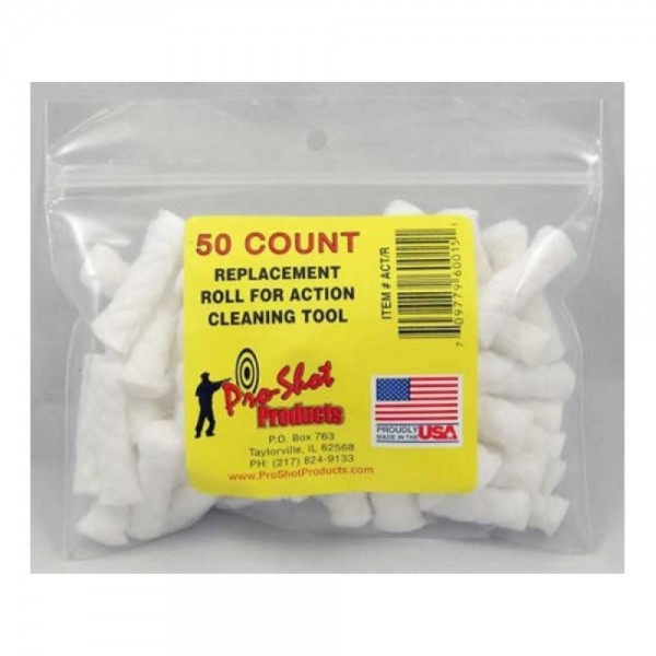 Pro Shot 50 Count Replacement Roll for Action Cleaning Tool