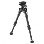 Vanguard Equalizer 1QS A Pivoting Bipod with Picatinny Rail - 8" to 10.5"