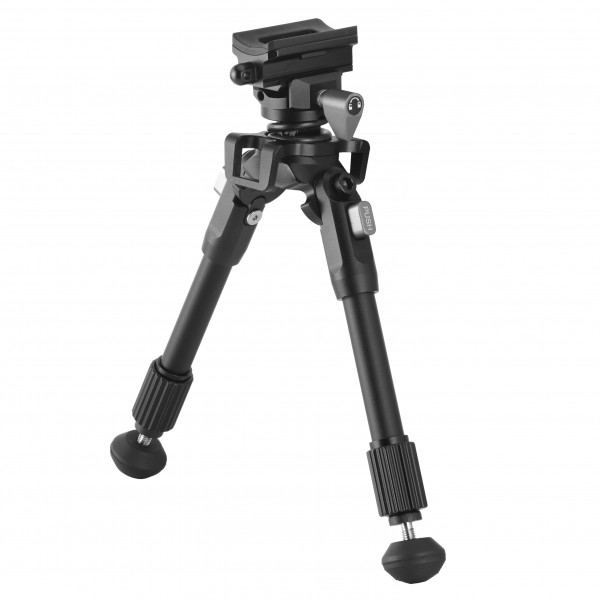 Vanguard Equalizer 1QS A Pivoting Bipod with Picatinny Rail - 8" to 10.5"