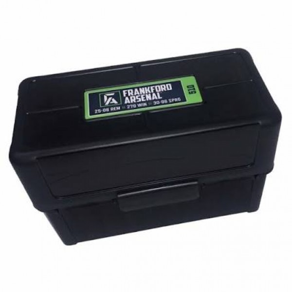 Frankford Arsenal 100 Round Ammunition Box - 25-06 Rem, 270 Win, 30-06 SPRG
