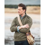 Hoggs of Fife Hebrides Zip-Neck Windproof Pullover