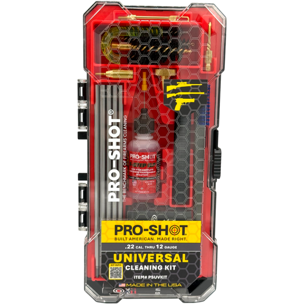 Pro Shot Universal Cleaning Kit .22 Cal Thru 12 Gauge